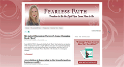 Desktop Screenshot of fearlessfaith.ca